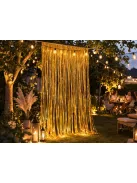 Arany dekorációs fólia függöny öntapadós fotóháttér születésnapra és esküvőre