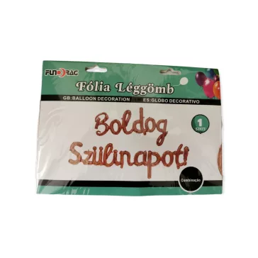 Fólia lufi füzér - Boldog szülinapot!