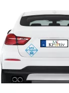 Apa Taxi 2 autós matrica több méretben