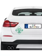 Apa Taxi 2 autós matrica több méretben