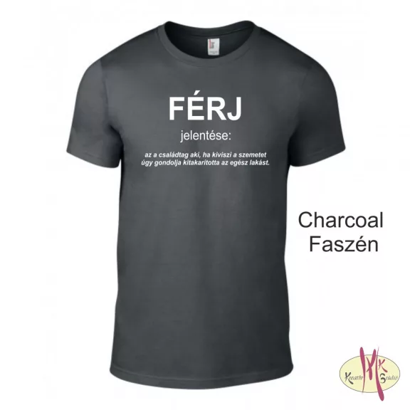 Kereknyakú Póló - FÉRJ jelentése:
