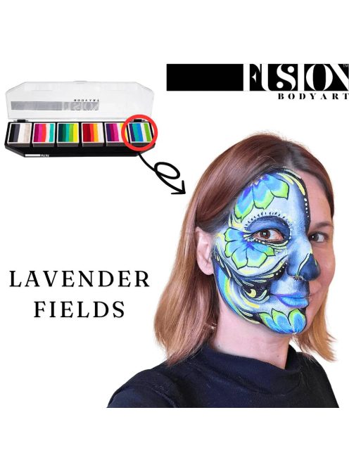 Fusion csíkos arcfesték paletta – Sugar Skull