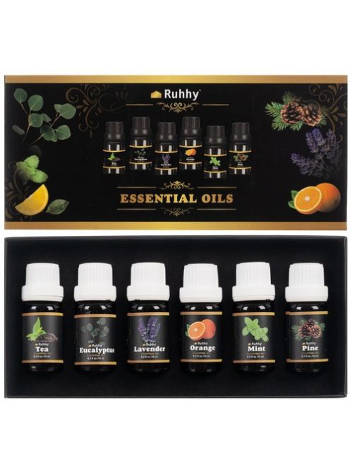 6 db-os Illóolaj Szett 10ml - Diffúzorba és Aromalámpába