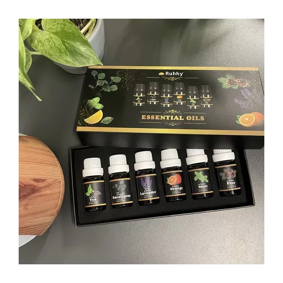 6 db-os Illóolaj Szett 10ml - Diffúzorba és Aromalámpába