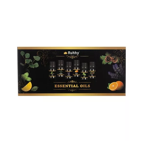 6 db-os Illóolaj Szett 10ml - Diffúzorba és Aromalámpába