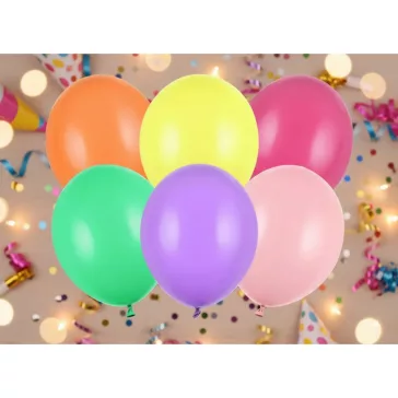 Balonevi macaron gömb lufi pasztell színekben 30 cm