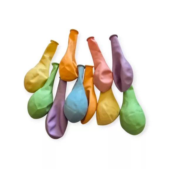 Balonevi macaron gömb lufi pasztell színekben 30 cm
