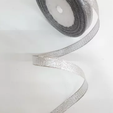 Szatén szalag - Glitteres 12 mm több színben