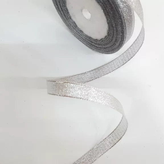 Szatén szalag - Glitteres 12 mm több színben
