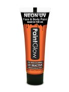 Paintglow Uv - Neon arc és testfesték narancs 10ml