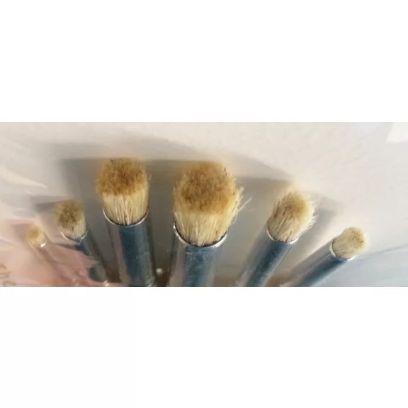 Stencilhez kerek ecset készlet 6 db-os