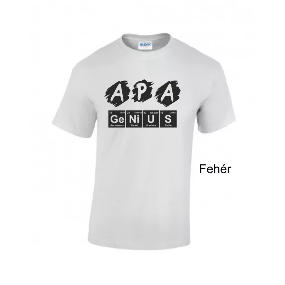 Póló - Apa Genius