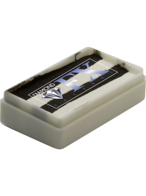 Diamond FX Black Out csíkos arcfesték 28g, professzionális "one stroke" festék, fekete szürke színek, kontúrozás, árnyékolás, bőrbarát, vízbázisú