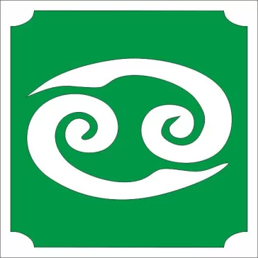 Csillámtetoválás sablon - Csillagjegyek Rák 