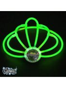 Világító party hercegnő korona fejdísz - több színben