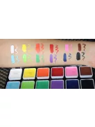 Diamond FX Essential arcfesték paletta 12 alapszínnel és ecsetekkel