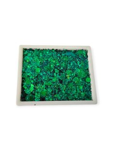 KiviArt Shiny Leaves zöld irizáló csillámkrém arcra testre hajra