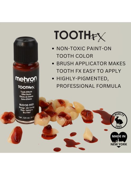 Mehron Tooth FX - Fog festék Blood Red