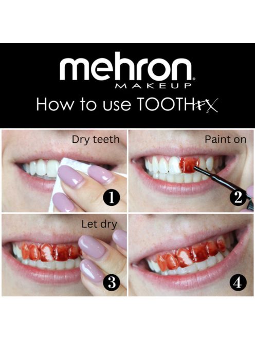 Mehron Tooth FX - Fog festék Blood Red