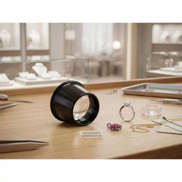 10x ékszerész zsebnagyító 30 mm lencsével ékszerek és érmék vizsgálatához