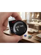 10x ékszerész zsebnagyító 30 mm lencsével ékszerek és érmék vizsgálatához