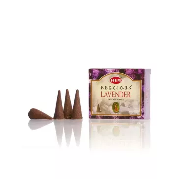 HEM Lavender illatú füstölő kúp 10db/cs