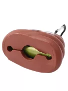 NUXIE kutyapiszok-zacskó adagoló karabinerrel, 20 db zacskóval, a kutyapiszok higiénikus gyűjtésére