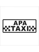  Apa Taxi autós matrica több méretben