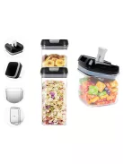 légmentesen záródó konyhai ételtároló doboz szett 5 darab