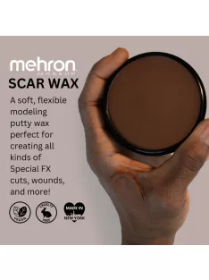 Mehron Scar Wax Dark – professzionális SFX heg- és sebwax
