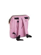 Rózsaszín 3 az 1-ben hátizsák anyának és apának, babakocsi táska és szervező hőszigetelt zsebekkel és állítható pántokkal