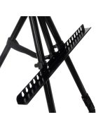 Maaleo XXL komplett festő- és rajzkészlet alumínium festőállvánnyal, 24 akrilfestékkel és 5 db vászonnal