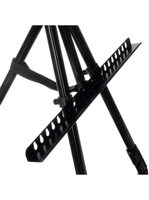 Maaleo XXL komplett festő- és rajzkészlet alumínium festőállvánnyal, 24 akrilfestékkel és 5 db vászonnal