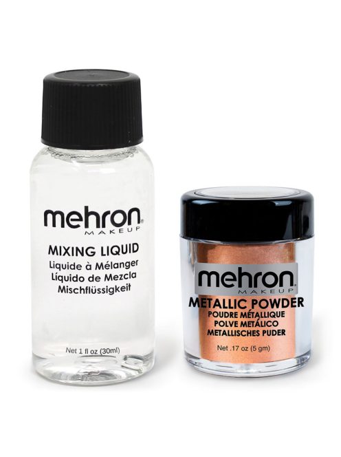 Mehron Metallic Powder Cooper + - Mixing Liquid 