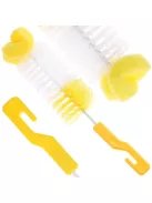 üvegmosó kefe szivacs fejjel palack és cumisüveg tisztításhoz