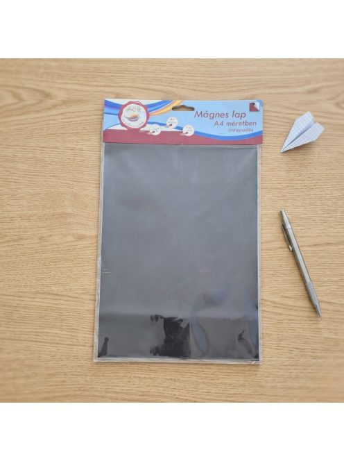 2 darabos A4-es öntapadós mágneslap szett kreatív hobbihoz és irodai használatra