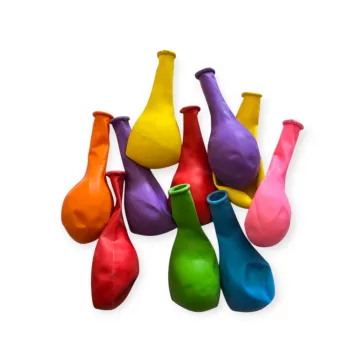 Balonevi gömb lufi vegyes színekben 30 cm 10 db