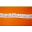 Csipke 100% pamut 1,5 cm-es fehér gumis