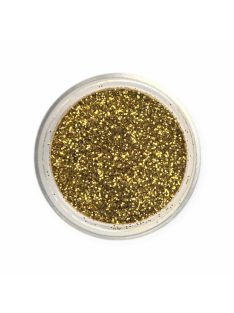 KiviArt Kozmetikai Csillámpor Light Gold  - Világos Arany Glitter Csillámtetováláshoz