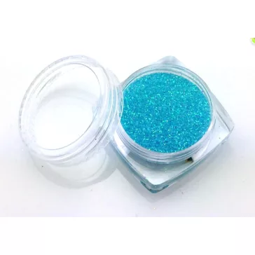 KiviArt Kozmetikai Csillámpor Baby Blue C11 - Babakék Glitter Csillámtetováláshoz
