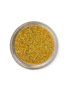 KiviArt Kozmetikai Csillámpor Sun Yellow C12 - Napsárga Glitter Csillámtetováláshoz