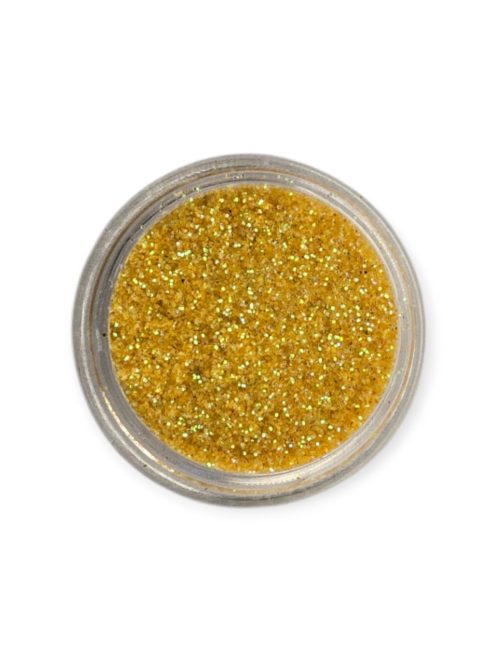 KiviArt Kozmetikai Csillámpor Sun Yellow C12 - Napsárga Glitter Csillámtetováláshoz