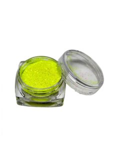 Kozmetikai csillámpor - Neon sárga cg070