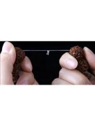 Kruzzel 40 méteres átlátszó elasztikus gumiszál tekercsben, karkötők és ékszerek készítéséhez, 0.8mm vastagság