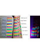 Diamond FX Color Splash csíkos arcfesték 28g, professzionális "one stroke" festék, élénk színes kombináció, fesztivál smink, bőrbarát, vízbázisú