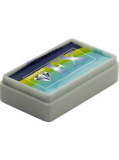 Diamond FX Beach Front csíkos arcfesték 28g, professzionális "one stroke" festék, kék türkiz színek, sellő és vízi témákhoz, bőrbarát, vízbázisú