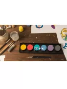 Diamond FX arcfesték - 6 Pasztell színű paletta