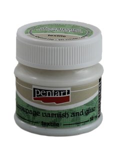 Pentart Decoupage ragasztólakk 20 ml - textilhez