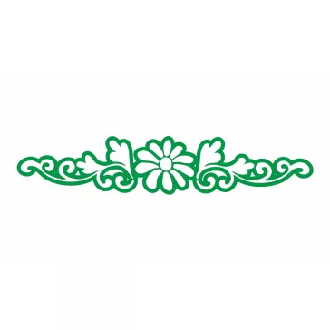 Ékszer festő sablon - Margaréta