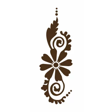 henna festő sablon